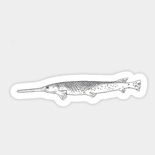 Arctic Gar Sticker